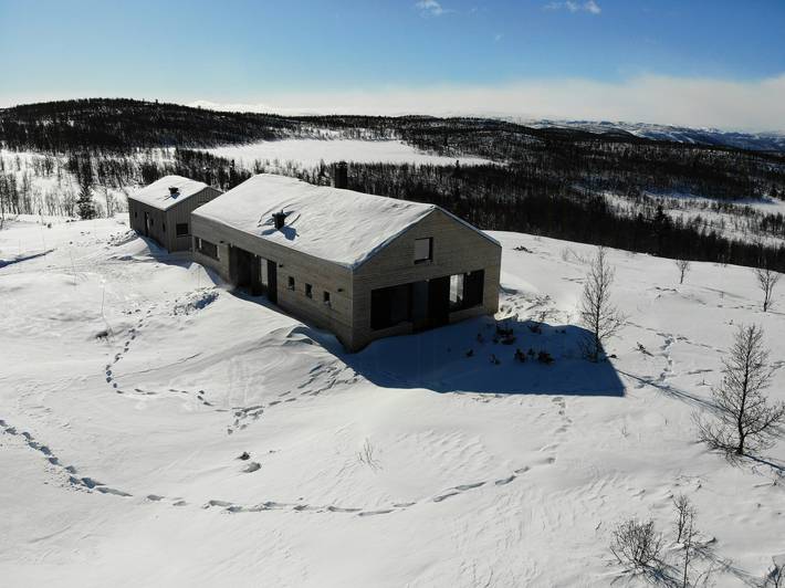 Dom dla 12 osób, z taras i sauna, Dla rodziny w Hol