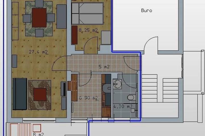 Ferienwohnung für 4 Personen, mit Garten in Vlotho