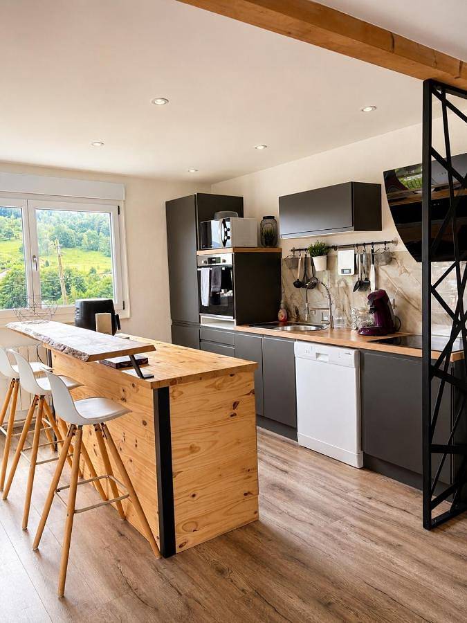 Gîte pour 8 personnes, avec Balcon ainsi que Jardin et Vue à Fresse-sur-Moselle - 4