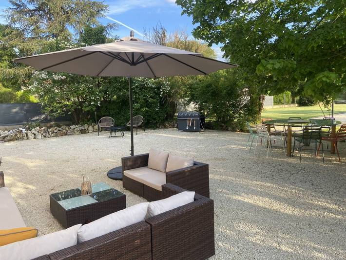 Gîte pour 10 personnes, avec jardin et terrasse à Cubjac