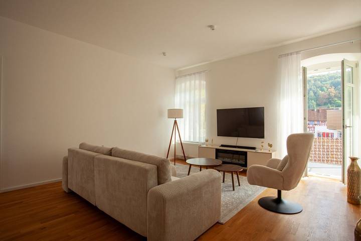 Ganze Wohnung, Ludwig von Freyberg Suite – 104 m² im historischen Schloss in Espasingen, Stockach