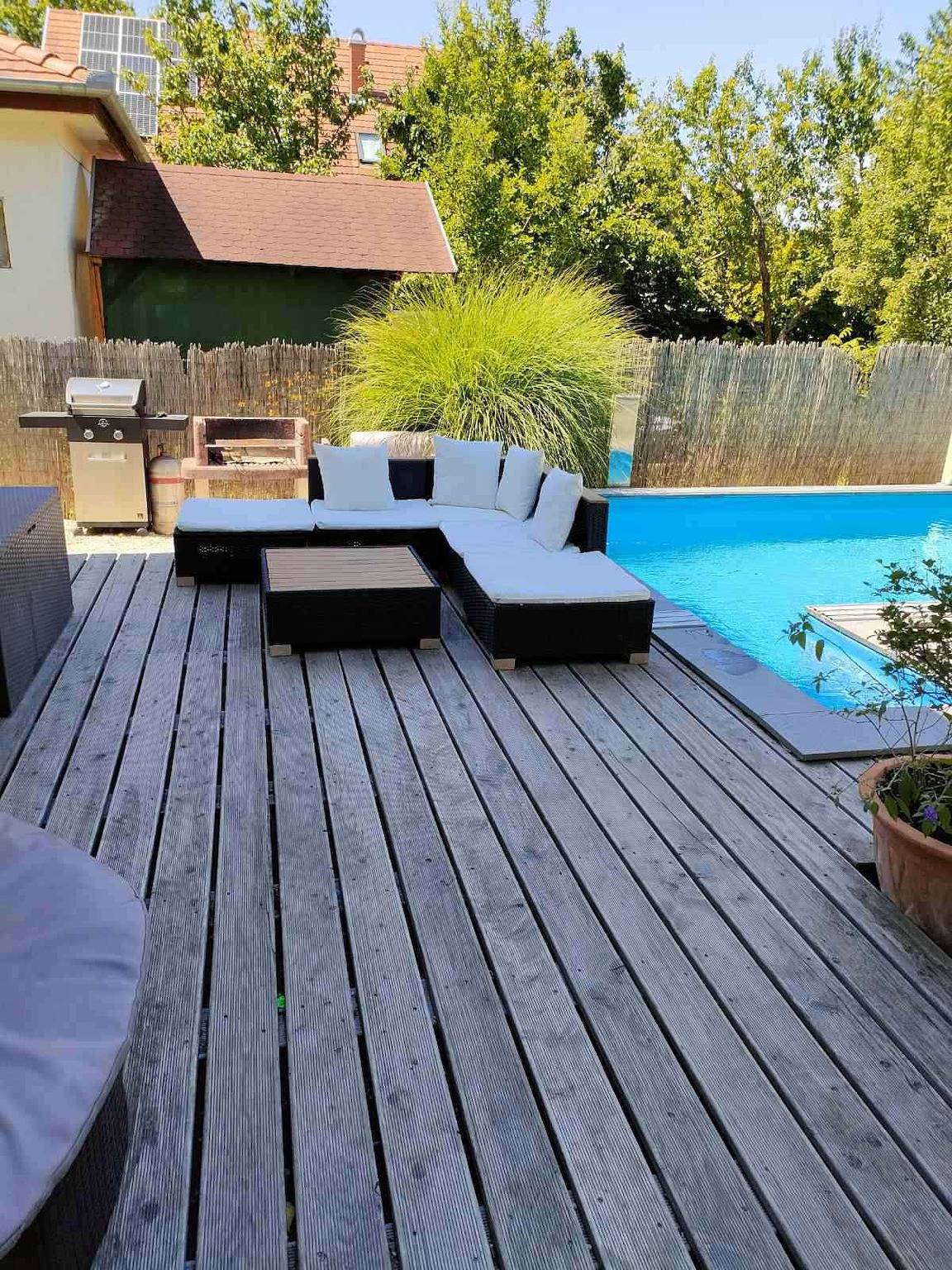 Ganze Ferienwohnung, Ferienwohnung mit Geschirrspüler und Gartenpavillon  in Siofok, Siófok und Umgebung