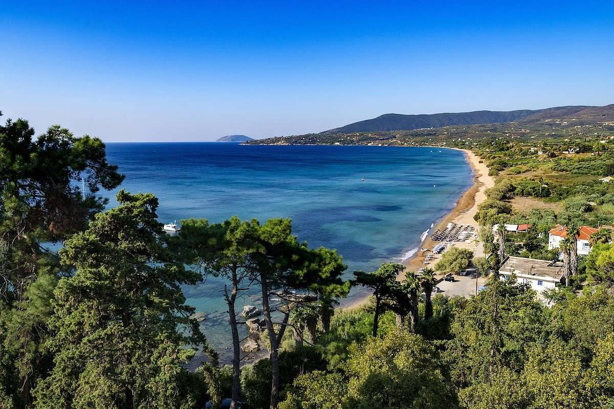 Eros home, perfect location, panoramic sea view in Koroni, Messenia