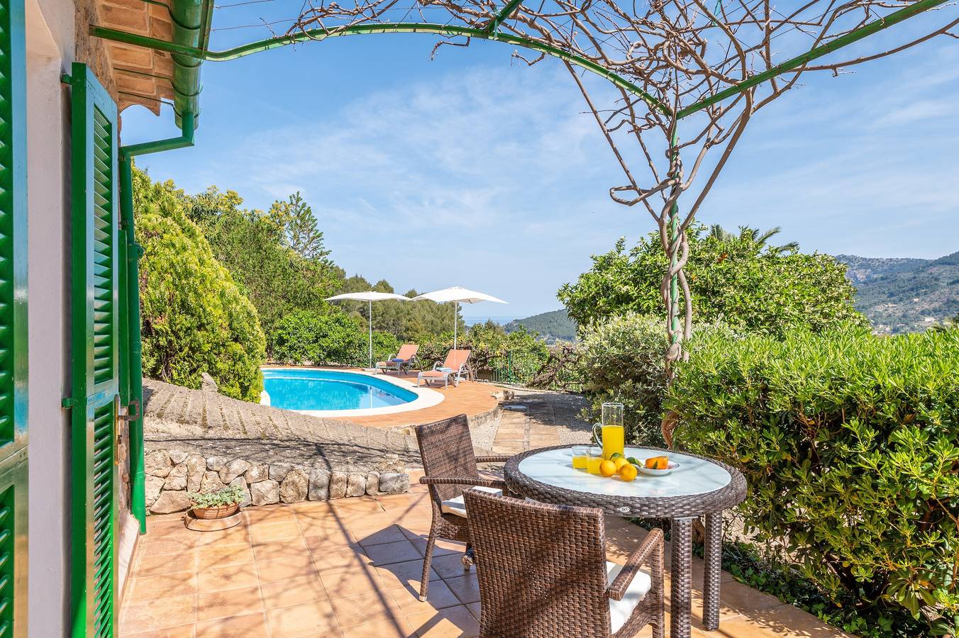 Maison de vacances 'Can Costurer' dans un verger d'agrumes à Sóller in Sóller, Majorque de l'Ouest