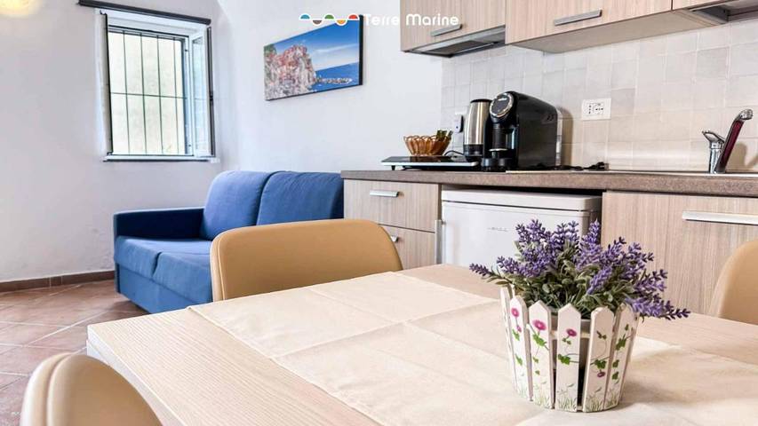 Gîte pour 4 personnes, avec terrasse dans Carrodano Inferiore - 3