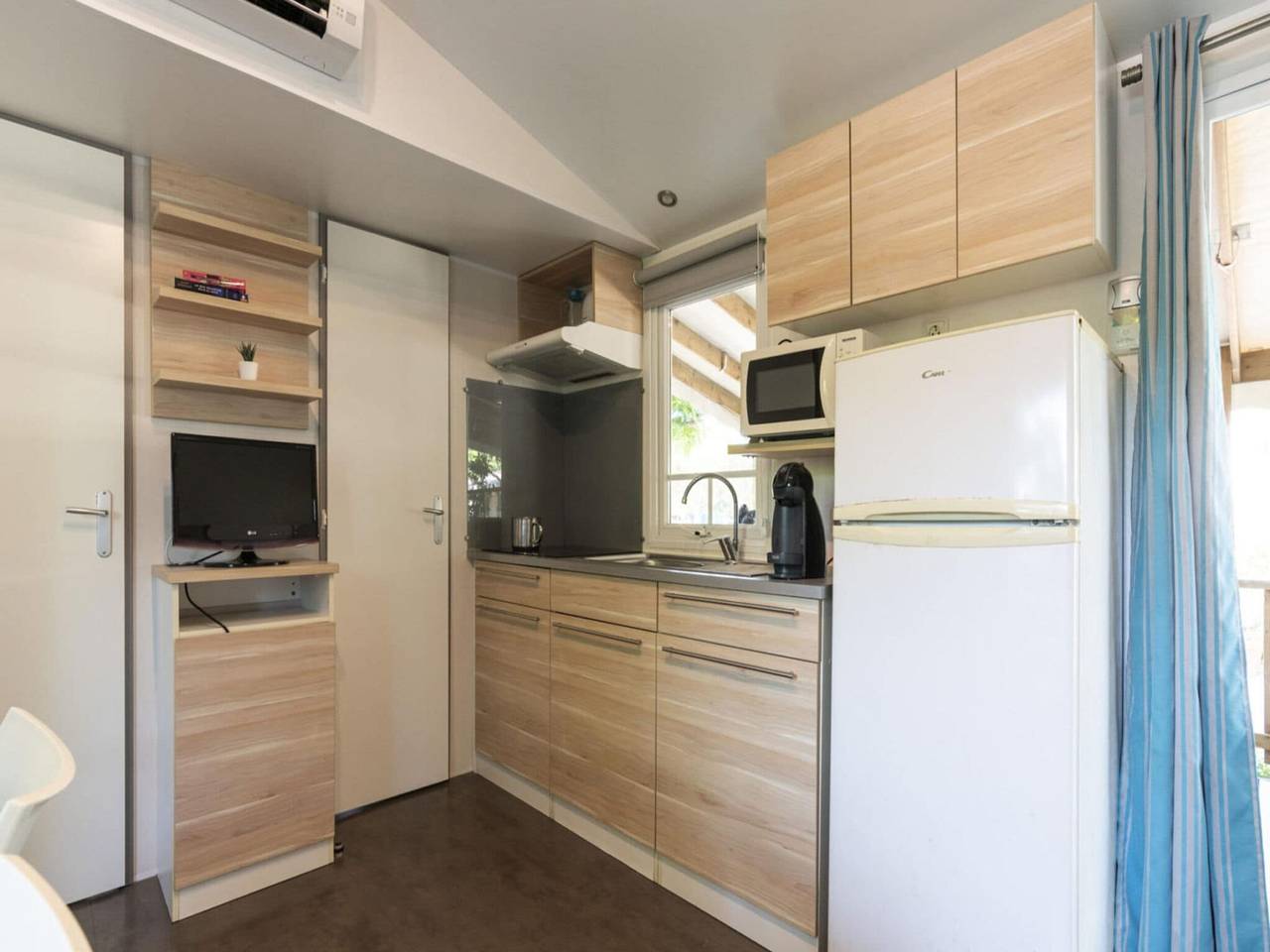 Mobile home with covered terrace in Malgrat de Mar, Costa del Maresme