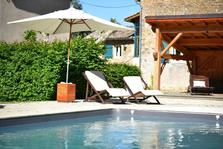 Chambre d’hôte pour 6 personnes, avec Terrasse et Jardin