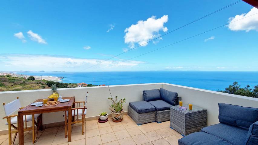 Ferienwohnung für 2 Personen, mit Balkon und Garten sowie Meerblick in Portugal - 2