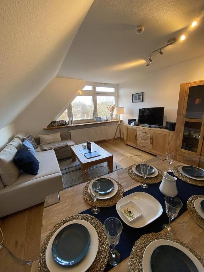Ferienwohnung für 5 Personen, mit Terrasse und Garten auf Baltrum