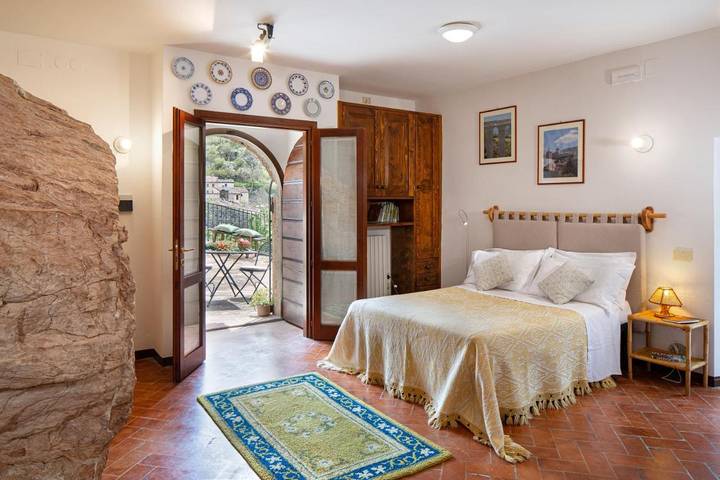 Appartement de vacances pour 2 personnes, avec Balcon et Terrasse ainsi que Jardin et Vue dans Rasiglia