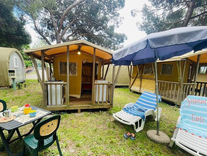 Camping für 2 Personen, mit Whirlpool und Pool - 1