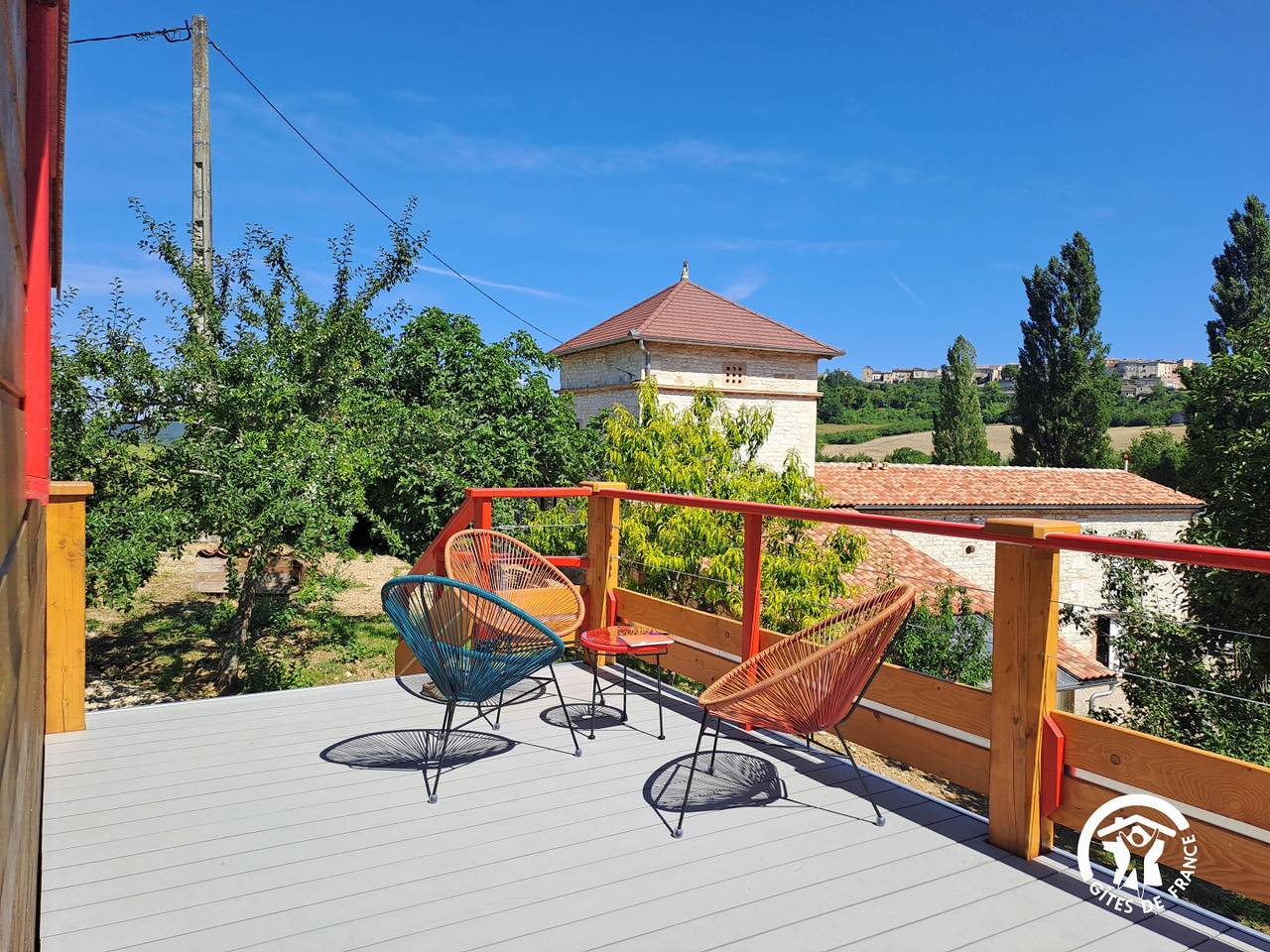 La roulotte du tonnelier in Castelnau-de-Montmiral, Albi und Umgebung