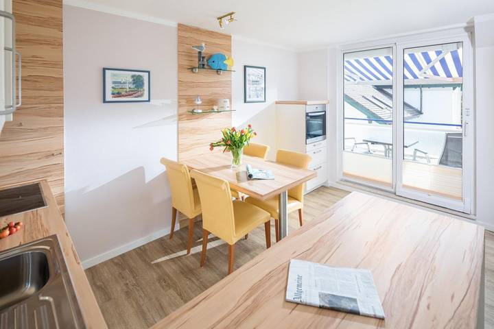 Ferienwohnung für 4 Personen, mit Balkon/Terrasse auf Norderney - 2