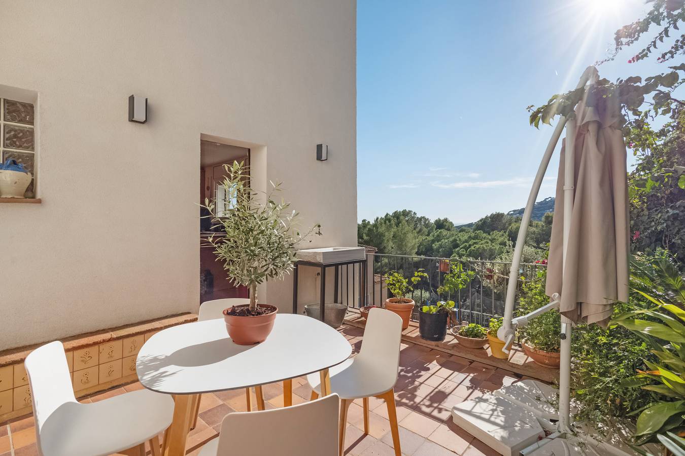 Ferienhaus 'Marice' mit Meerblick, Wlan und Klimaanlage in Premià de Dalt, Costa del Maresme