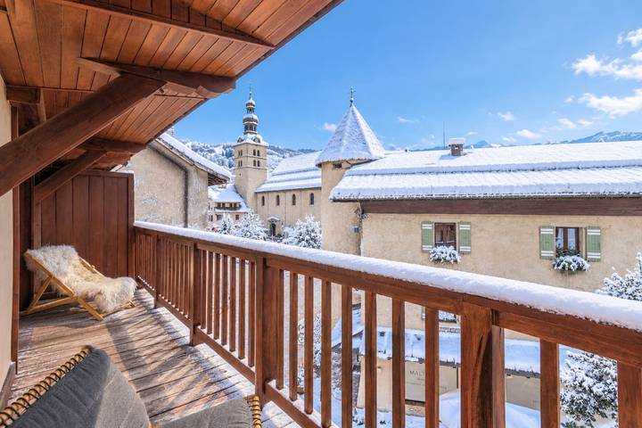 Gîte pour 2 personnes, avec Balcon dans Office de Tourisme de Megeve