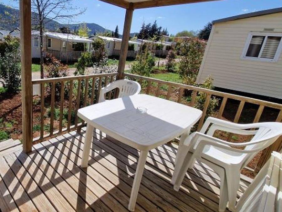 Camping Ushuaïa Villages la Roudeliere - Mobilheim 4 personen - Mediterranee 2 Zimmer in Signes, Mittelmeerküste (Frankreich)