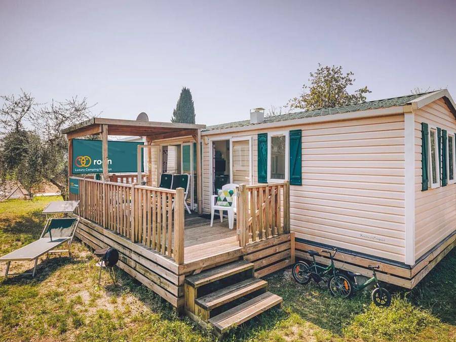 Valamar Camping Lanterna - Mobilhome 6 personas - Comfort Plus 3 dormitorios con lavavajillas in Lanterna, Tar-Vabriga