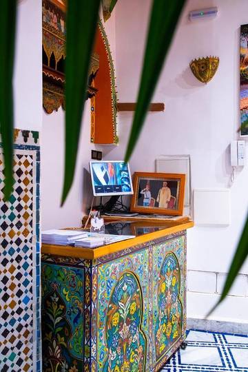 Maison d’hôte pour 2 personnes, avec vue et terrasse dans Fes Al Bali