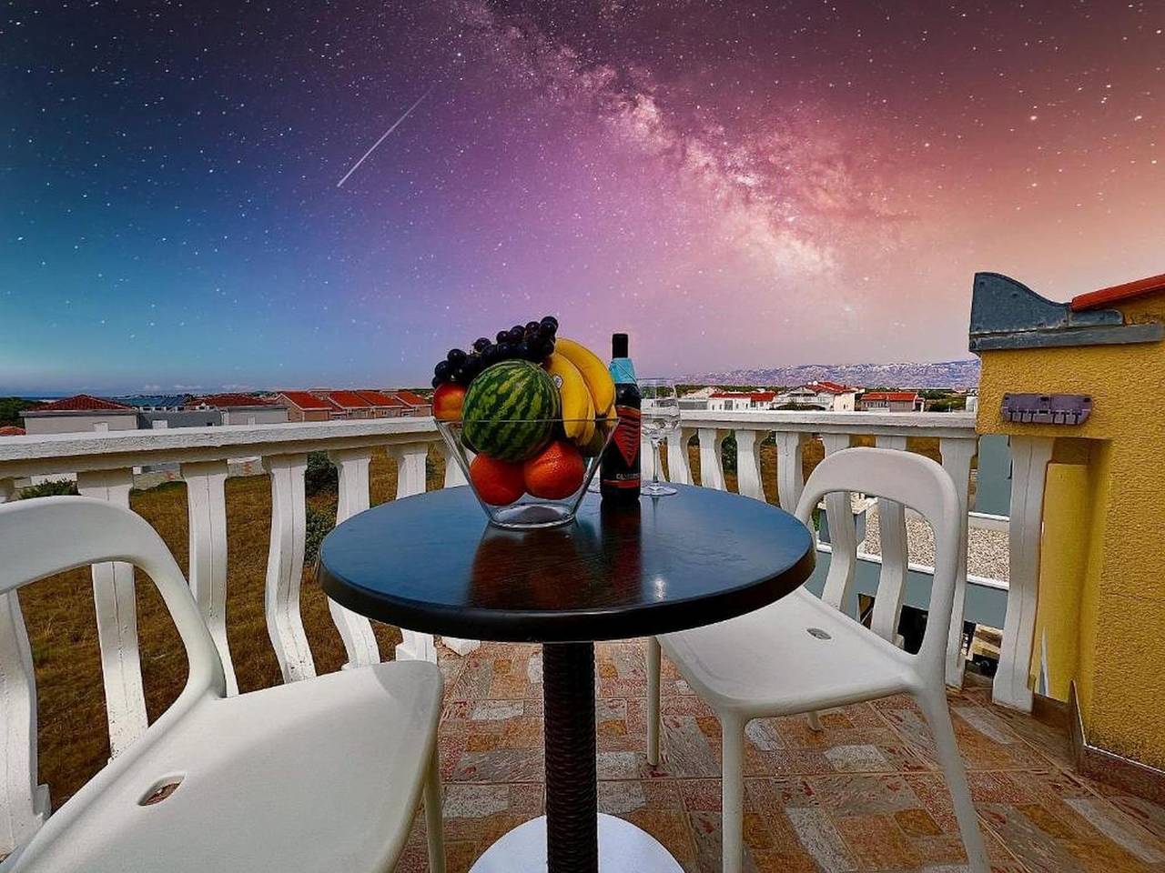 Appartement de vacances entier, Zimmer in Zaton (Zadar) mit Meerblick, Terrasse, W-Lan, Waschmaschine (4141-6) in Nin, Région de Zadar