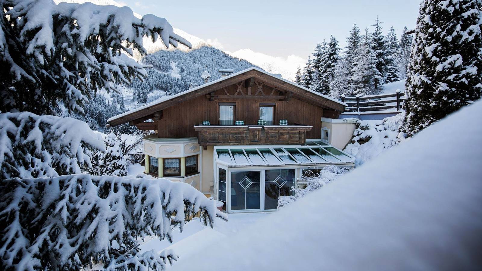 Ganze Ferienwohnung, Wintergarten in Stubaier Alpen, Neustift im Stubaital