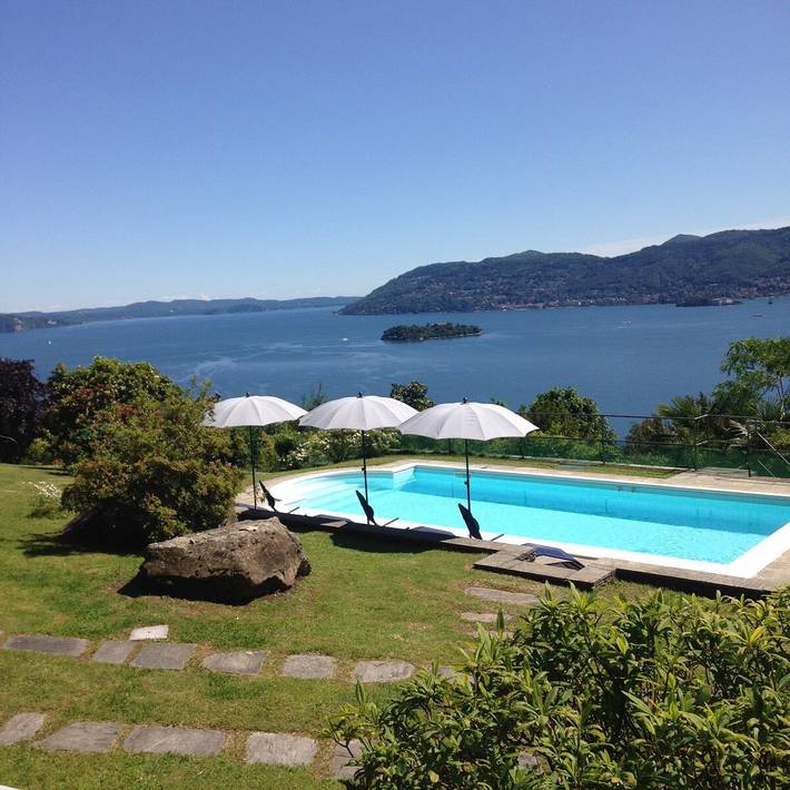 Villa für 3 Personen, mit Seeblick und Terrasse sowie Garten am Lago Maggiore - 4
