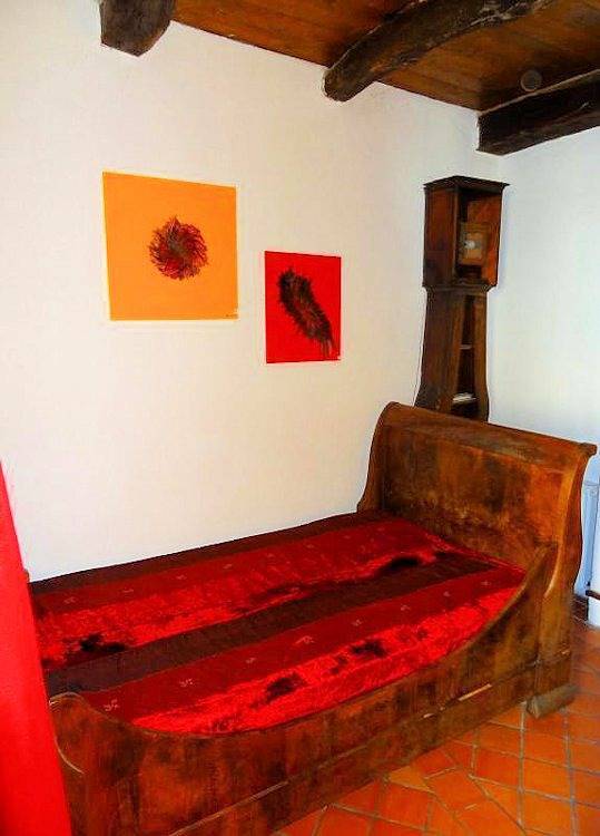 Chambres d'hôtes à la Chastellenie - Chambre du Boudoir in Jasseron, Région de Bourg-en-Bresse
