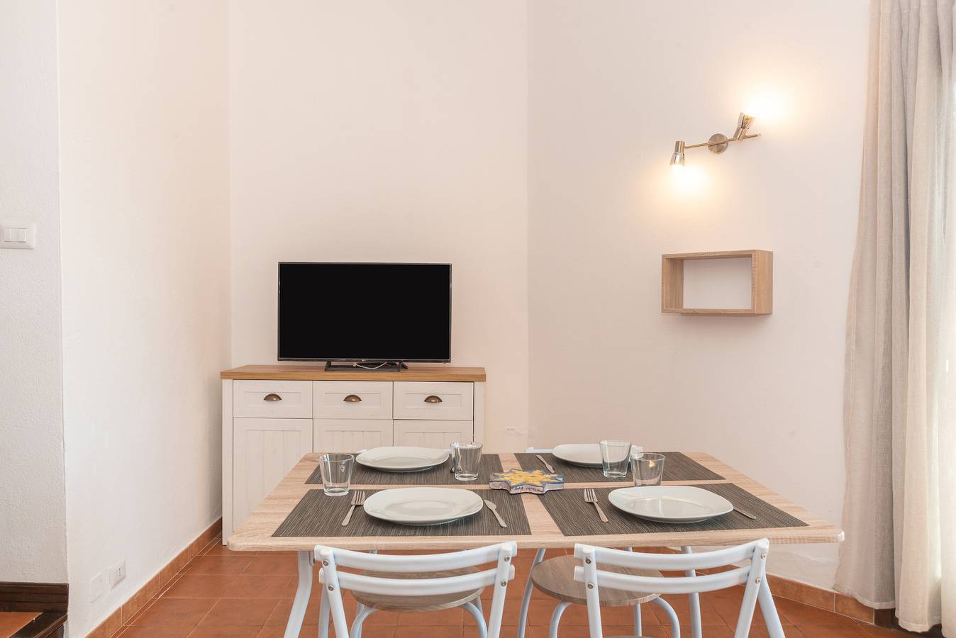 Ganze Wohnung, Haustierfreundliches Apartment "Cottage Sea House" mit Meerblick und Balkon in Costa Serena, Palau (Sardinien)