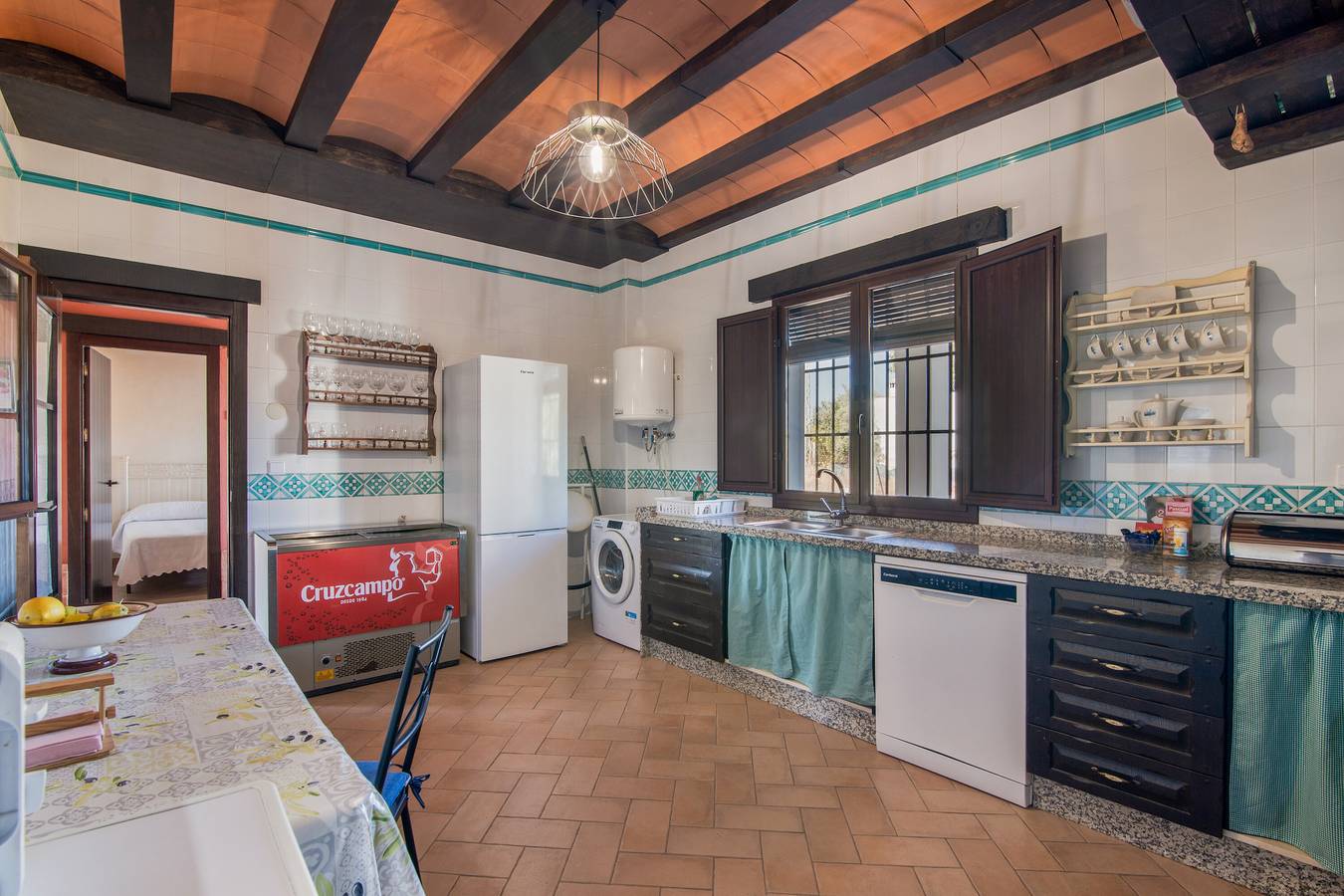 Finca 'Las Alberquillas' mit privater Terrasse, Wi-Fi und Klimaanlage in Beas, Huelva Provinz