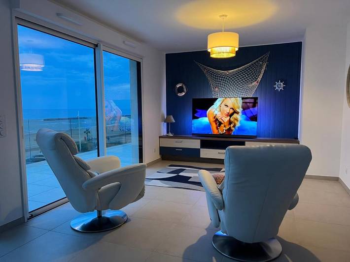 Gîte pour 4 personnes, avec terrasse et vue dans Casino de Valras Plage - 3