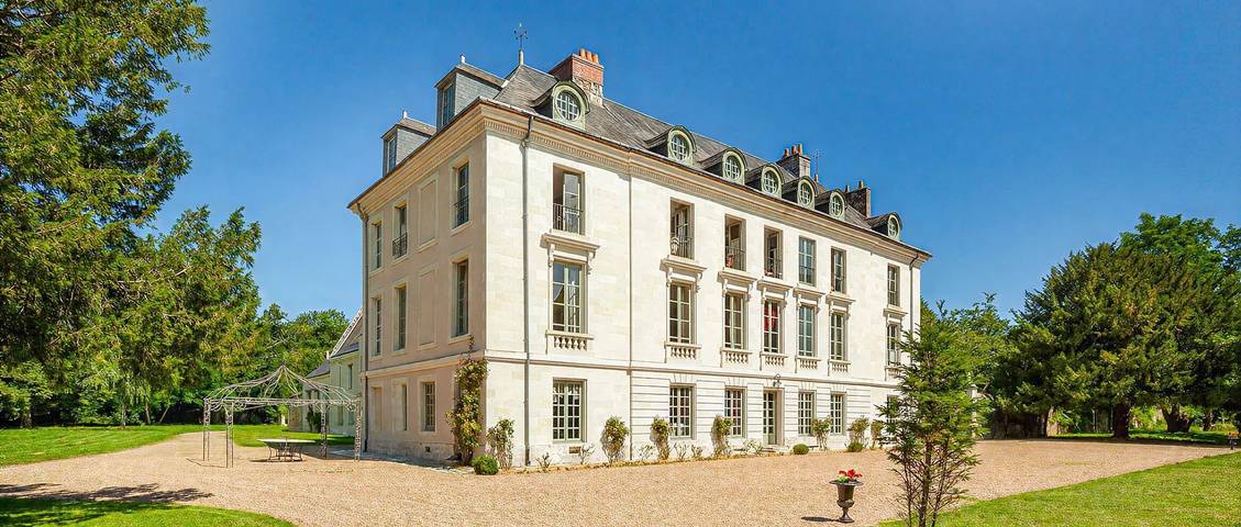 Château pour 14 personnes avec sauna in La Croix-en-Touraine, Région de Tours