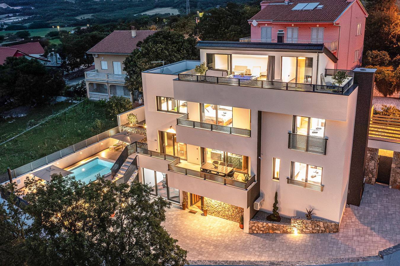 Villa Betelgeuse Supernova in Novi Vinodolski, Primorje-Gorski Kotar