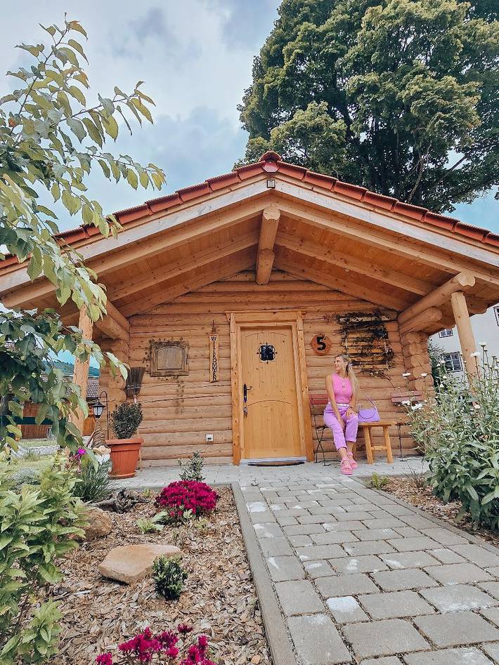 Ferienhaus für 3 Personen, mit Balkon und Balkon/Terrasse sowie Terrasse und Garten im Bayerischer Wald - 3
