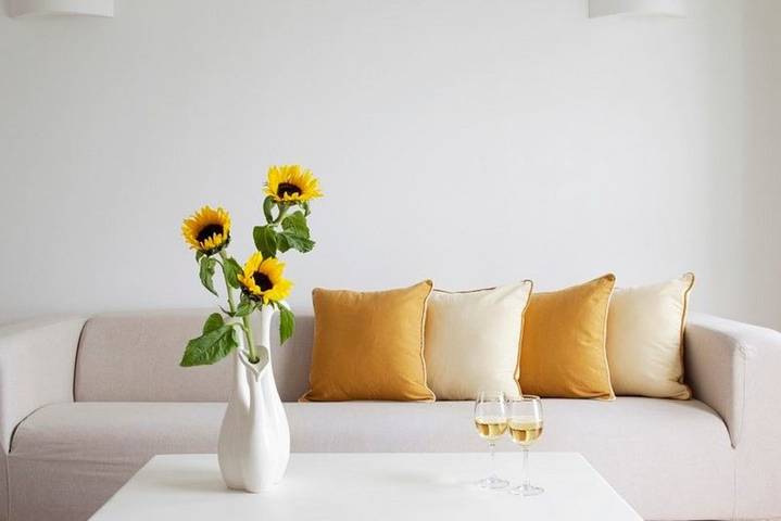 Location de vacances pour 4 personnes, avec jardin ainsi que balcon et vue sur l’océan à Megalochori - 4