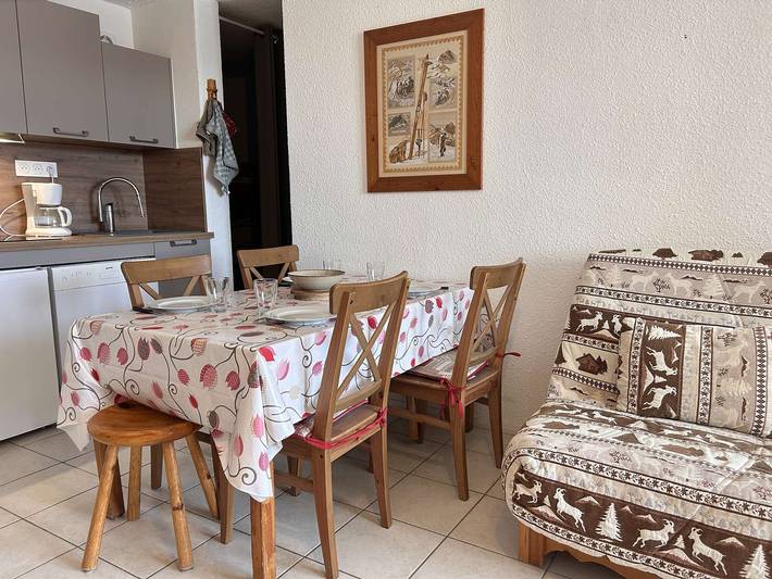 Gîte pour 6 personnes, avec balcon, animaux acceptés dans Station de Risoul - 4