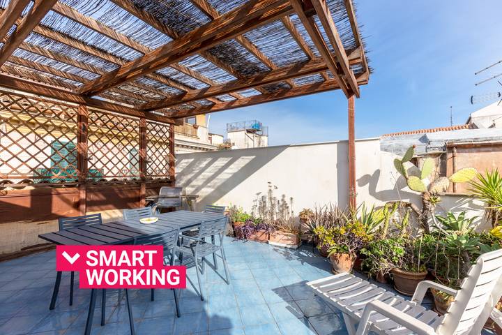 Vakantieappartement voor 4 personen, met balkon in Palermo