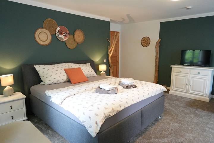 Haevn au bord de la mer, chambre Wäldchen in Reußenköge, Frise du Nord