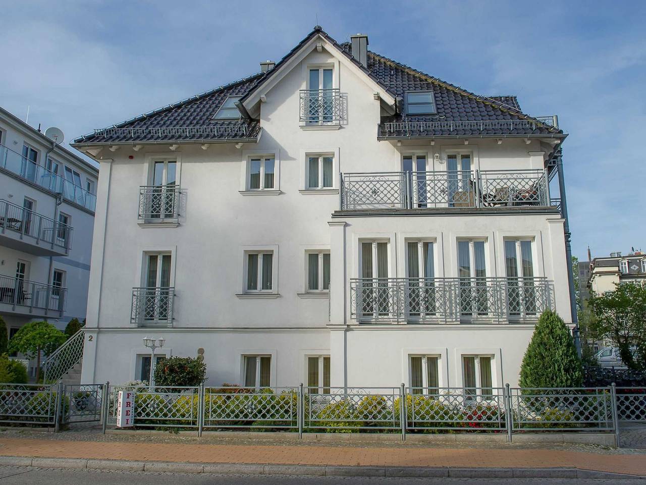 Ganze Ferienwohnung, Stadt Residenz We1 / We8 - 2.Reihe - Sauna im Haus - Stadt Residenz 1 in Bansin, Heringsdorf