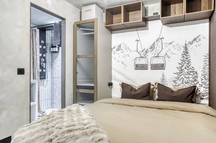 Appartement entier, Appartement chic en montagne - Vue d’exception in Cordon, Pays du Mont-Blanc