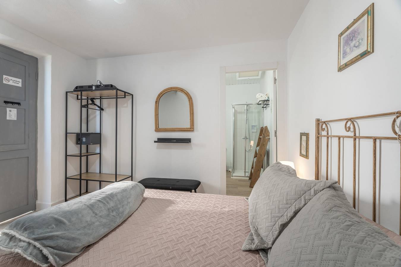 La Palma abitazione con esposizione interna con terrazza condivisa e Wi-Fi in Las Cruces, Garachico