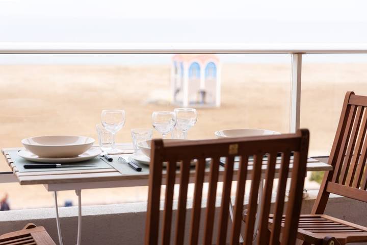 Appartement de vacances pour 4 personnes, avec Balcon et Terrasse