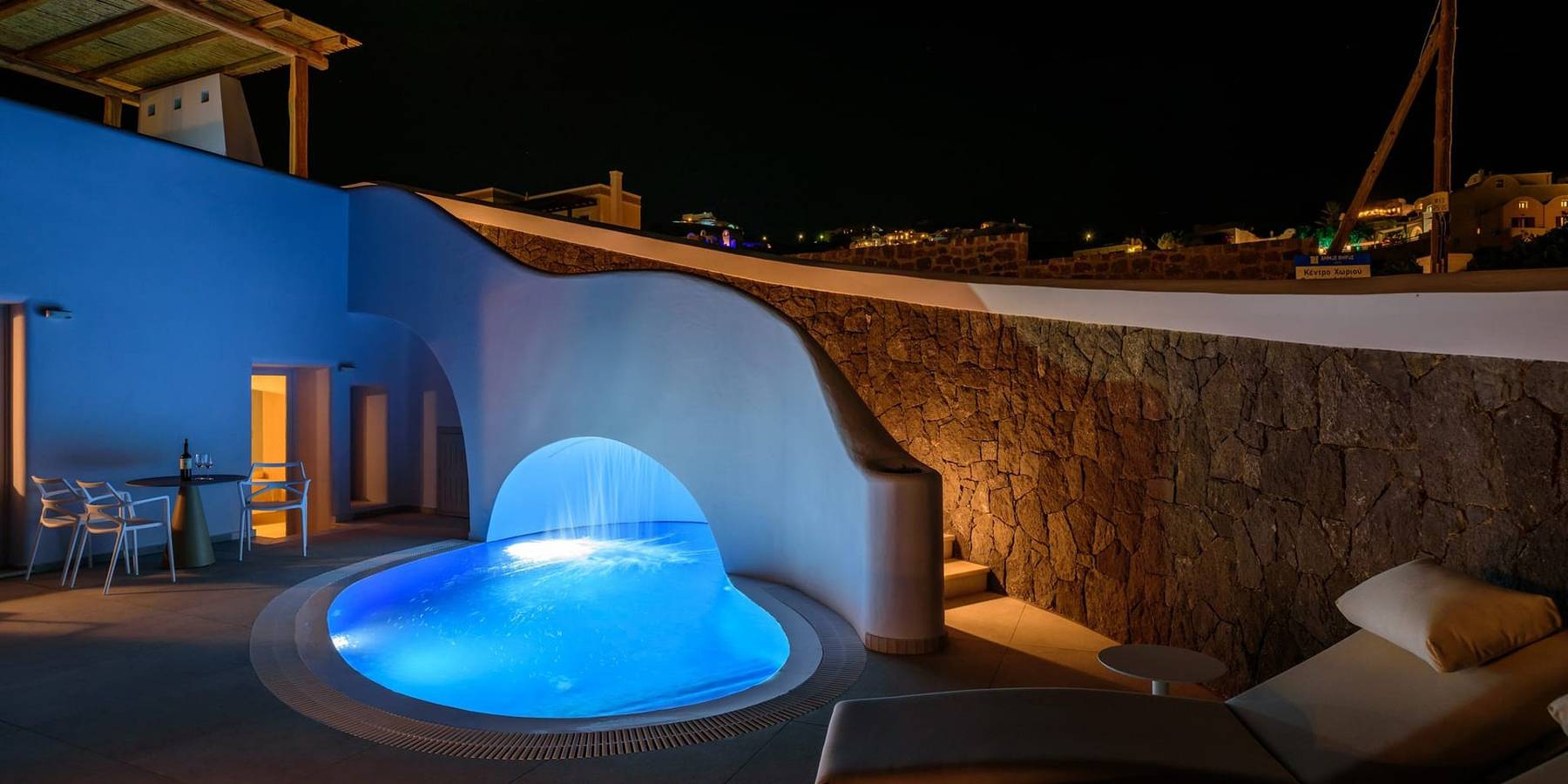Villa für 4 Personen mit Balkon in Akrotiri, Santorin