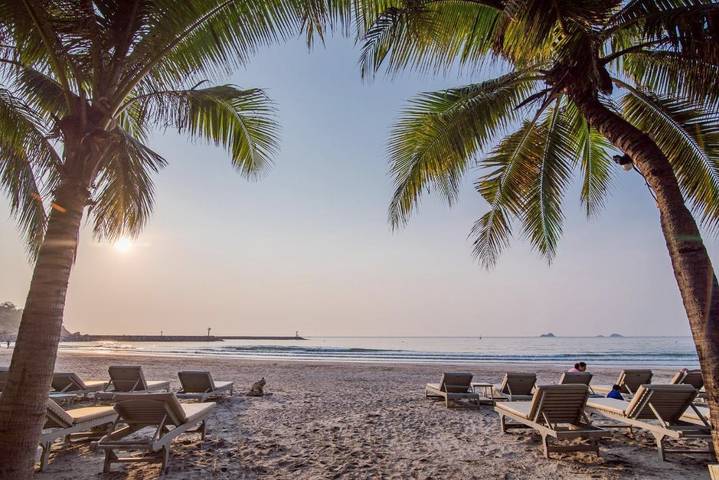 Hotel for 2 personer, med have og terrasse i Hua Hin