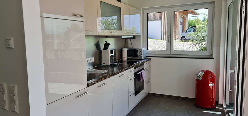 Ganze Wohnung, "Alpenblick 1 - Ferienwohnung" mit Bergblick, Wlan & Terrasse in Bodolz, Bayerisch Schwaben