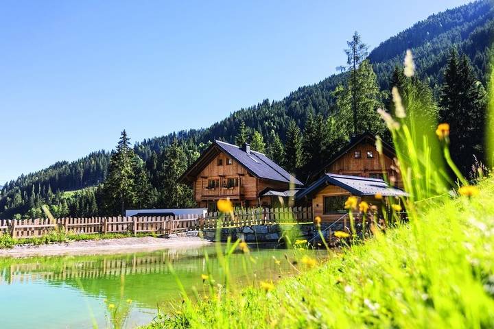 Chalet für 11 Personen, mit Terrasse und Garten sowie Sauna in Wagrain