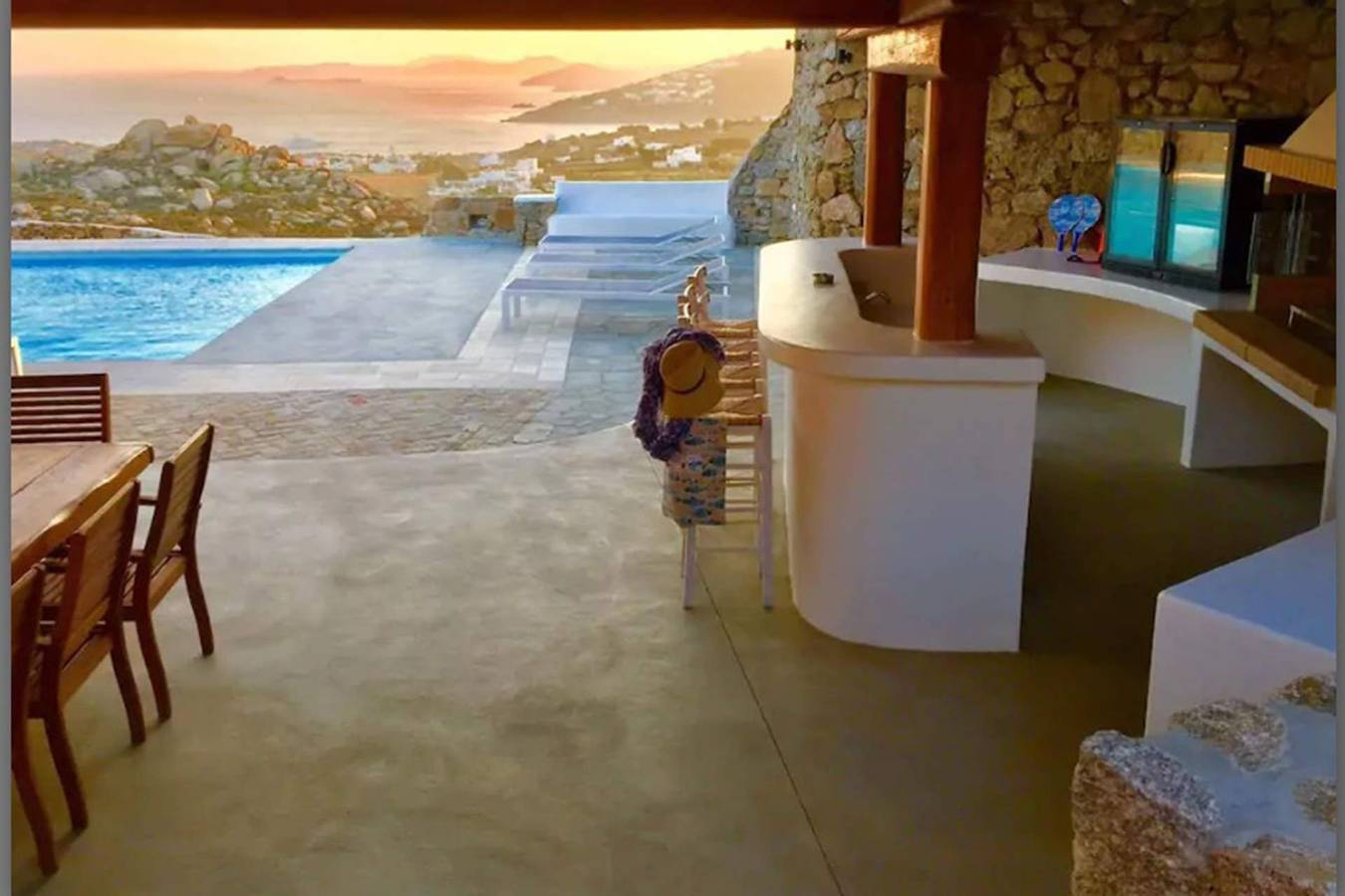 Villa voor 7 personen met tuin in Platis Gialos, Mykonos