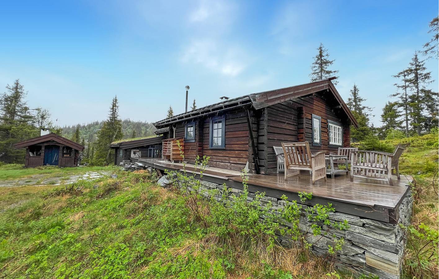 Ferienhaus für 8 Personen mit Terrasse in Nord-Aurdal