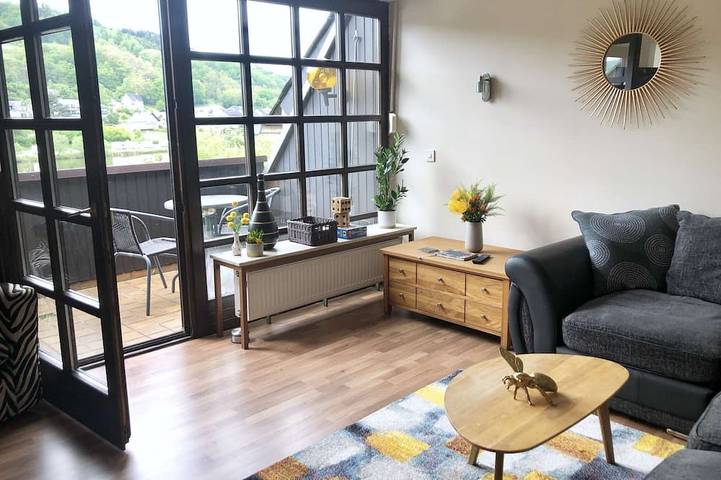 Ferienwohnung für 4 Personen, mit Garten und Balkon in Zell (Mosel)