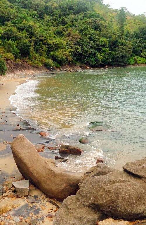 Ganze Wohnung, Apartment mit 2 Schlafzimmern, 600 m vom Strand von Tabatinga eingerichtet, in Região Metropolitana do Vale do Paraíba e Litoral Norte