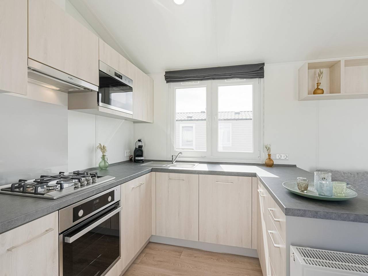 Mobilheim Middelkerke mit Garten in Middelkerke, Belgische Küste