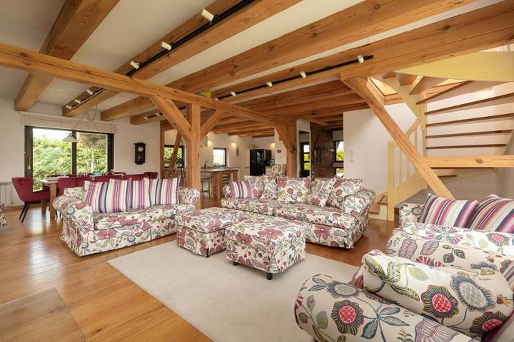 Villa für 15 Personen, mit Garten und Ausblick sowie Sauna und Pool, mit Haustier in Polen - 4